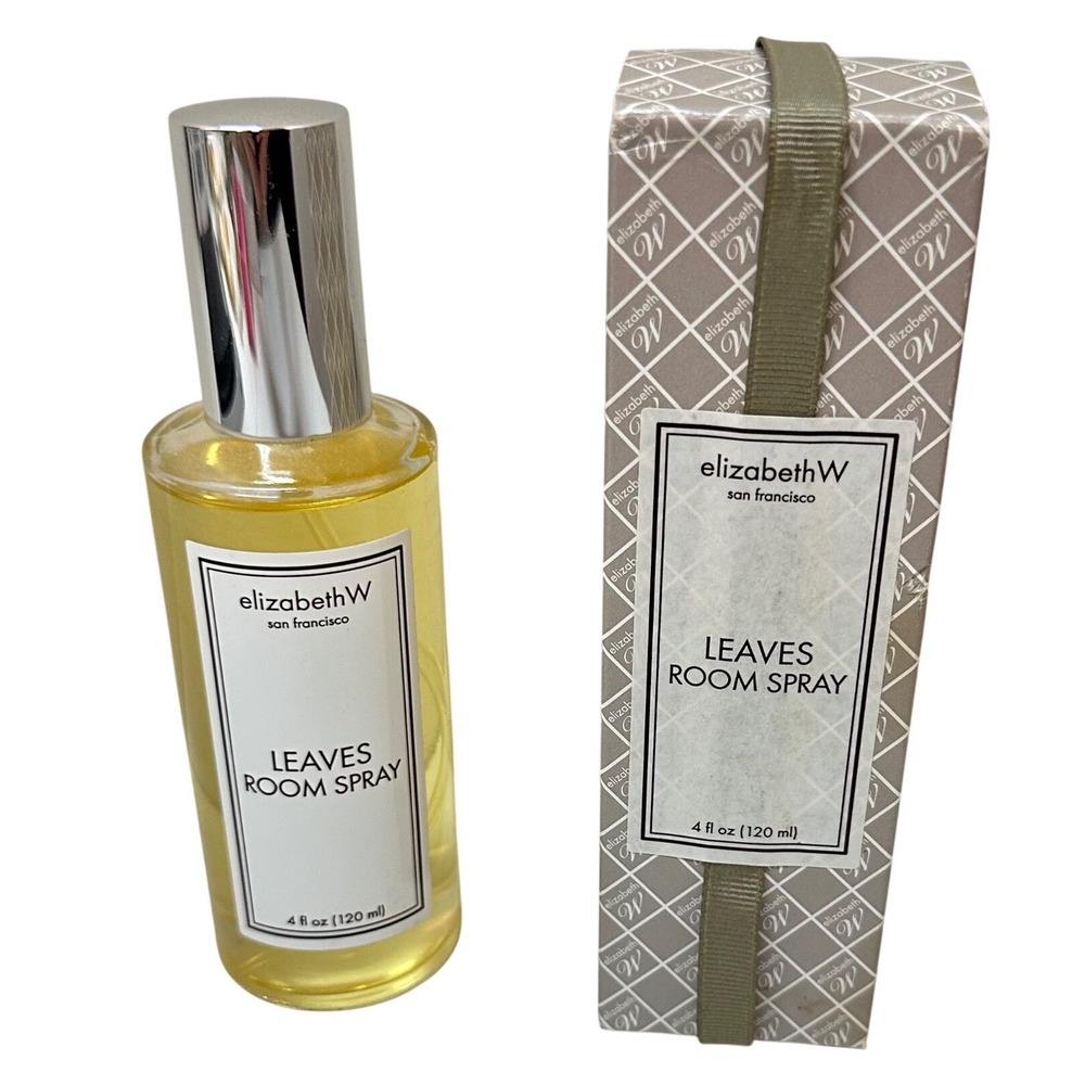 ElizabethW San Francisco Leaves Room Spray 4 fl oz 120ml Home Fragrance with Box